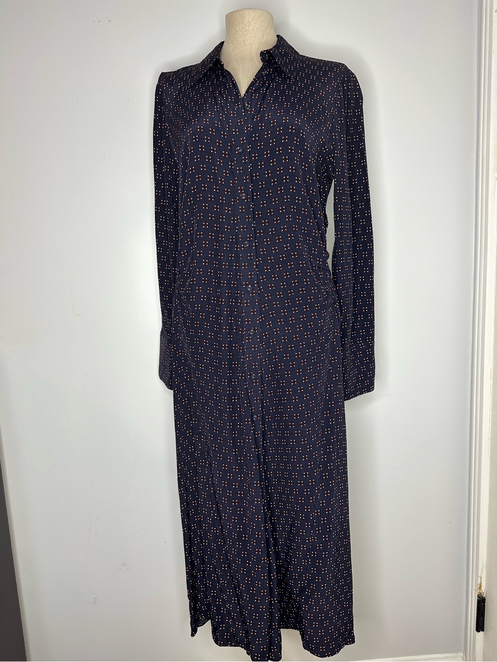 Madewell Ruched Midi Shirtdress - Picture 4 of 14